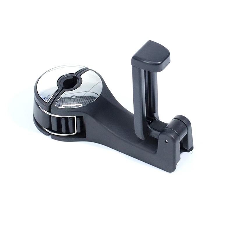 Подголовник автокресла, вешалка, органайзер для хранения, универсальный для сумки, пальто, универсальный автомобиль, черный цвет