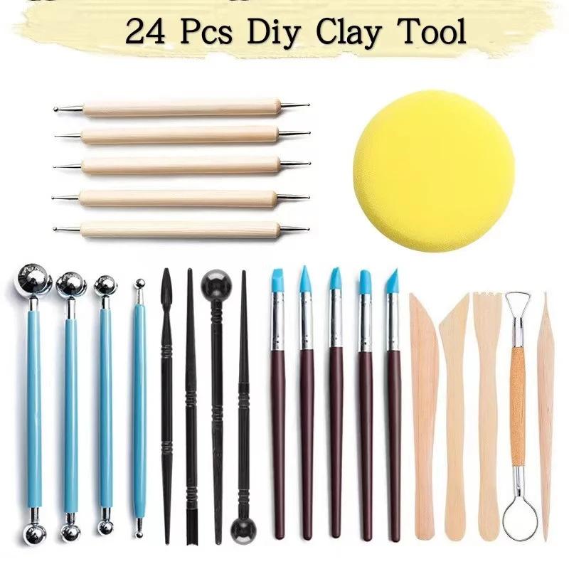 8-61PCS Pottery Tool Set - Ceramic Clay Sculpting & Carving Kit for Art Craft & Modeling