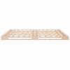Pallet Bed 135 x 190 cm Solid Pine Wood