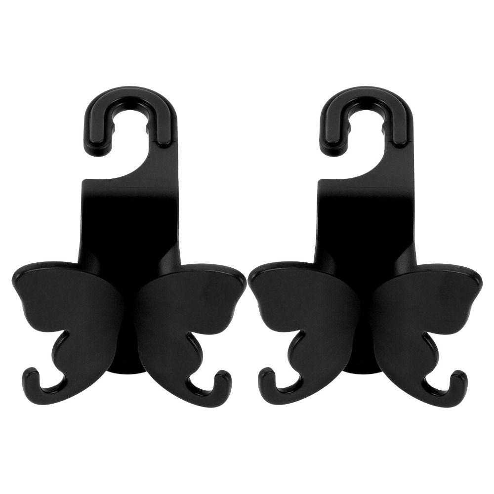 Butterfly Shape Headrest Hanger Hidden Hook Car Seat Back Organizer Car Seat Hook Backseat