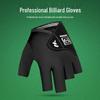 Высокопрочные бильярдные перчатки с тремя пальцами для мужчин и женщин - Идеально подходят для профессиональных соревнований по снукеру (Правая рука)