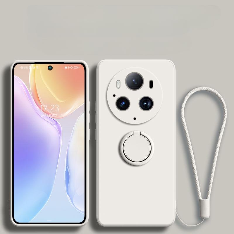 Для Honor Magic 6 Lite Magic 6 Pro жидкое силиконовое кольцо-подставка-держатель защитный чехол для телефона для Magic 6 Pro защитный чехол для объектива камеры ремешок