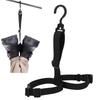 Fishing Wader Boots Hanger Rain Shoes Hanger Strap Belt Drying Rack/Storage Winter Fishing Accessories Adjustable Strap Black