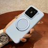 Жидкий силиконовый чехол для телефона для Xiaomi 14 15 Pro 13 Mi 14 15 Ultra с металлической подставкой-кольцом, противоударная защитная крышка Fundas