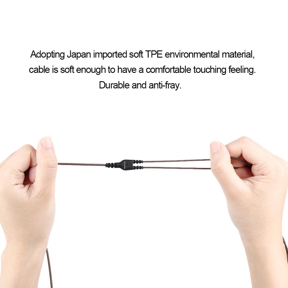 3,5 мм проводной аудиокабель для наушников, сменный разъем для наушников MMCX, съемный разъем для Shure SE215/