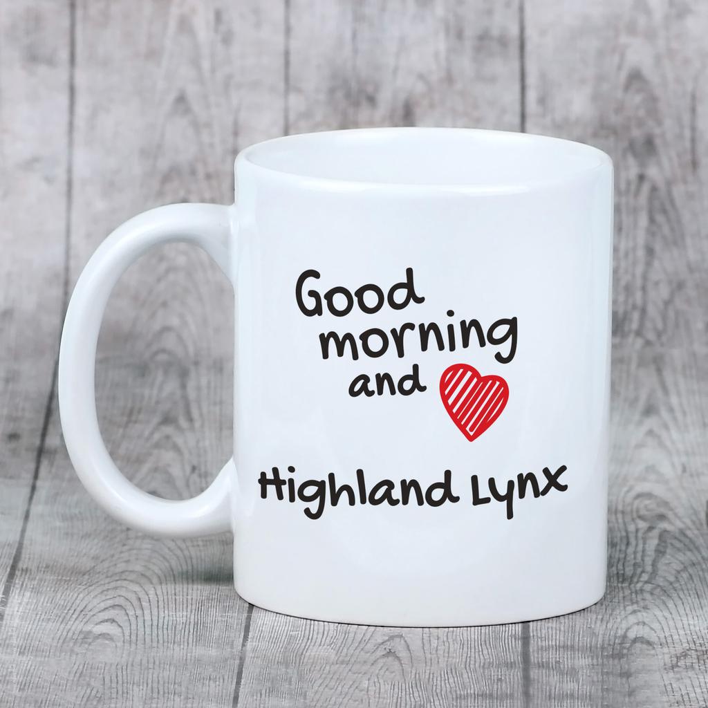Highland Lynx – Cat mug, personalized mug with print | Art-Dog