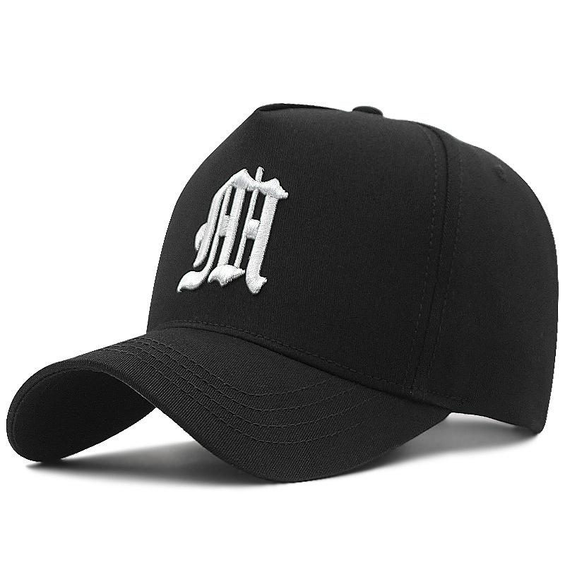 5-панельная бейсболка Мужская Хлопковые Кепки от солнца Хип-хоп Snapback Кепка Большого размера Спортивные Кепки 56-60см 60-65см