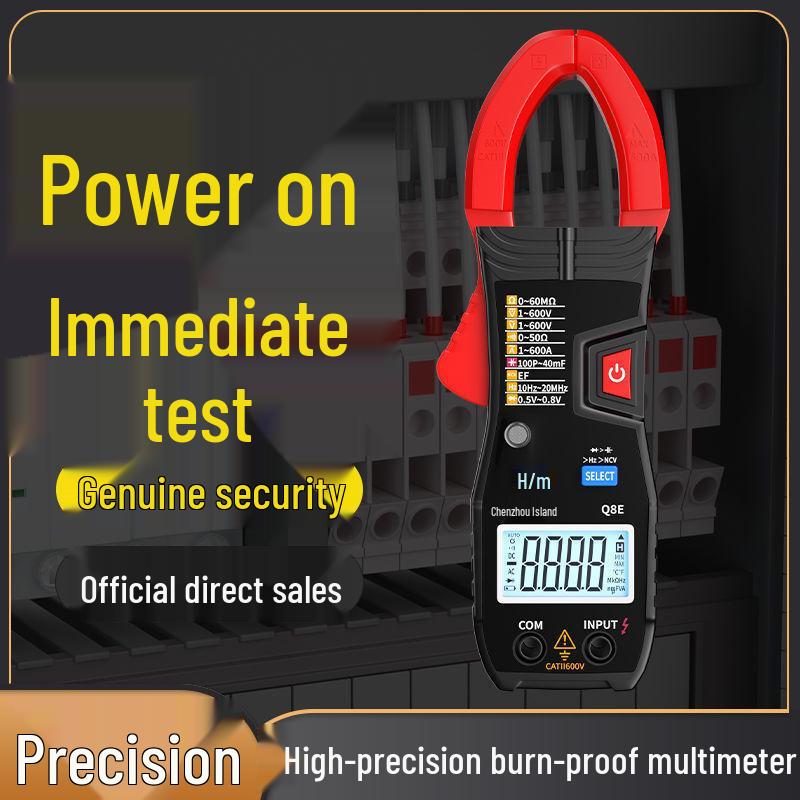 High-Precision Digital Clamp Meter – Automatic Intelligent Multimeter for Electricians