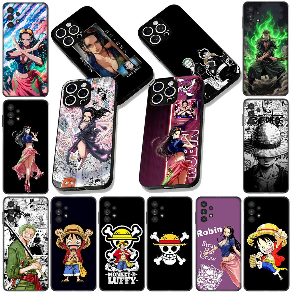 Cover for Apple iPhone 17 16 14 15 Pro Max Plus 15+ 16E XR ProMax Air + Coque Phone Case Nico Robin Roronoa Zoro One Luffy Piece