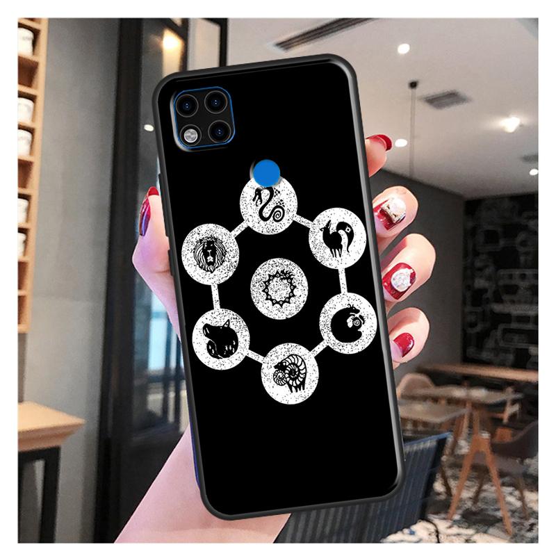 Nanatsu No Taizai Seven Deadly Sin For Redmi 10 Case For Xiaomi Redmi Note 11 Pro 8 9 10 Pro 8T 9S 10S 9A 9C 9T Cover Fundas