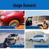 2 шт. Портативный складной автомобильный коврик для экстренного выхода Нескользящий коврик Подходит для любых погодных условий Автомобильный коврик для сцепления с дорогой Помощь в сцеплении шин Идеально подходит для снега, льда, грязи
