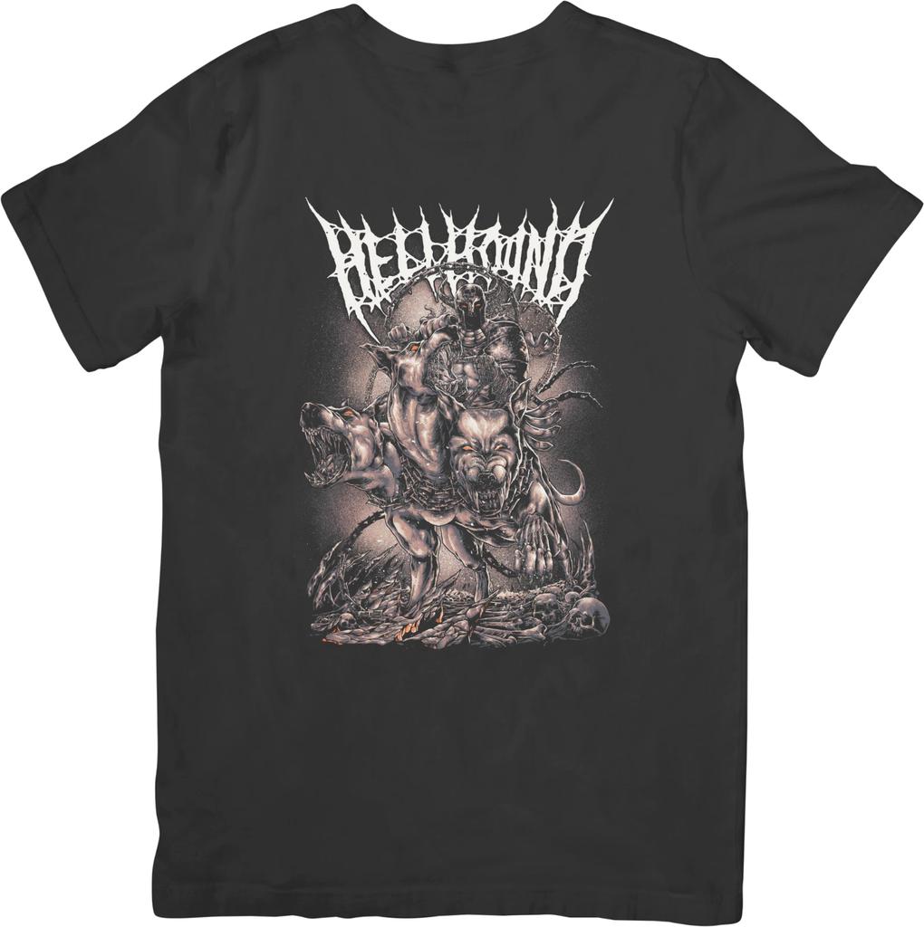 Hellhound Music Unisex Fit for Men & Women Quality Cotton T-Shirt Black