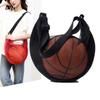 Mesh Bag Adjustable Basketball Bag Sports Equipment Bag with Zipper Pocket for Basketball Football Volleyball Soccer