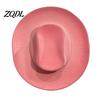 Gift for Home Decoration Cowboy Hat Shaped Wall Mounted Vase, Western Retro Flower Hanging Pot Holder Dried Artificial Flowers, Farmhouse Decor