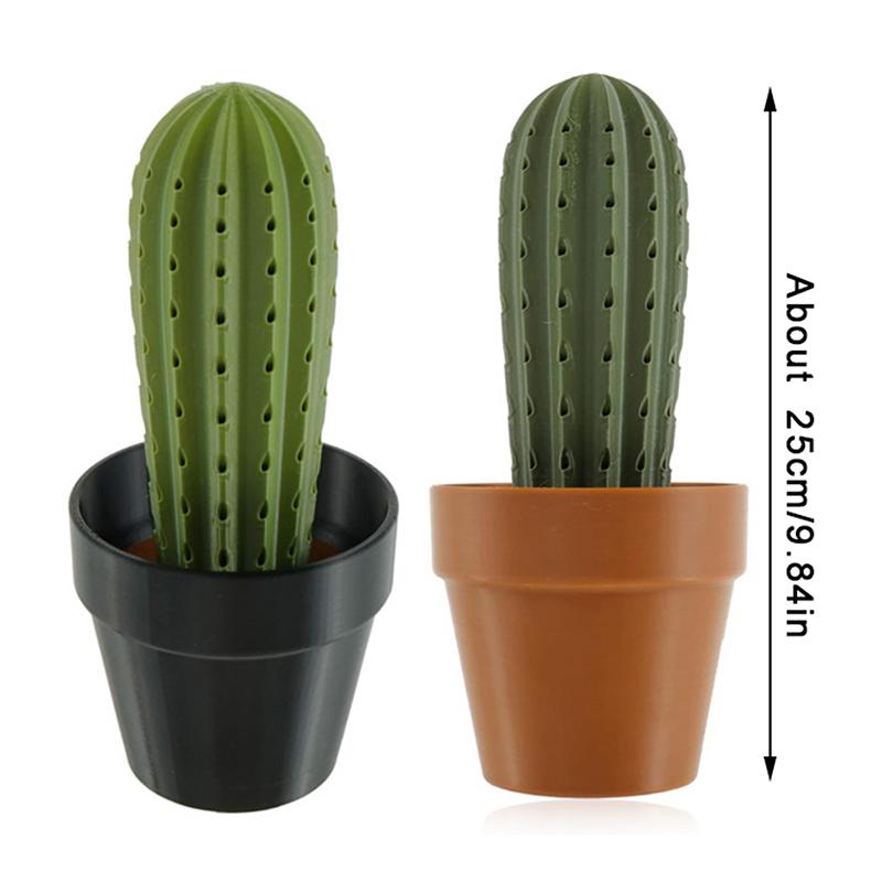 Toothpick Holder-Cactus Toothpick Dispenser 3D Printed Cactus Toothpicks Container Holders Decorative Multifunctional Succulents
