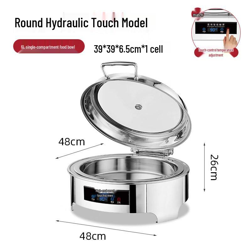 Commercial Buffet Food Warmer & Interchangeable Serving Pans