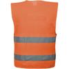 Portwest Унисекс жилет безопасности повышенной видимости с двумя полосами