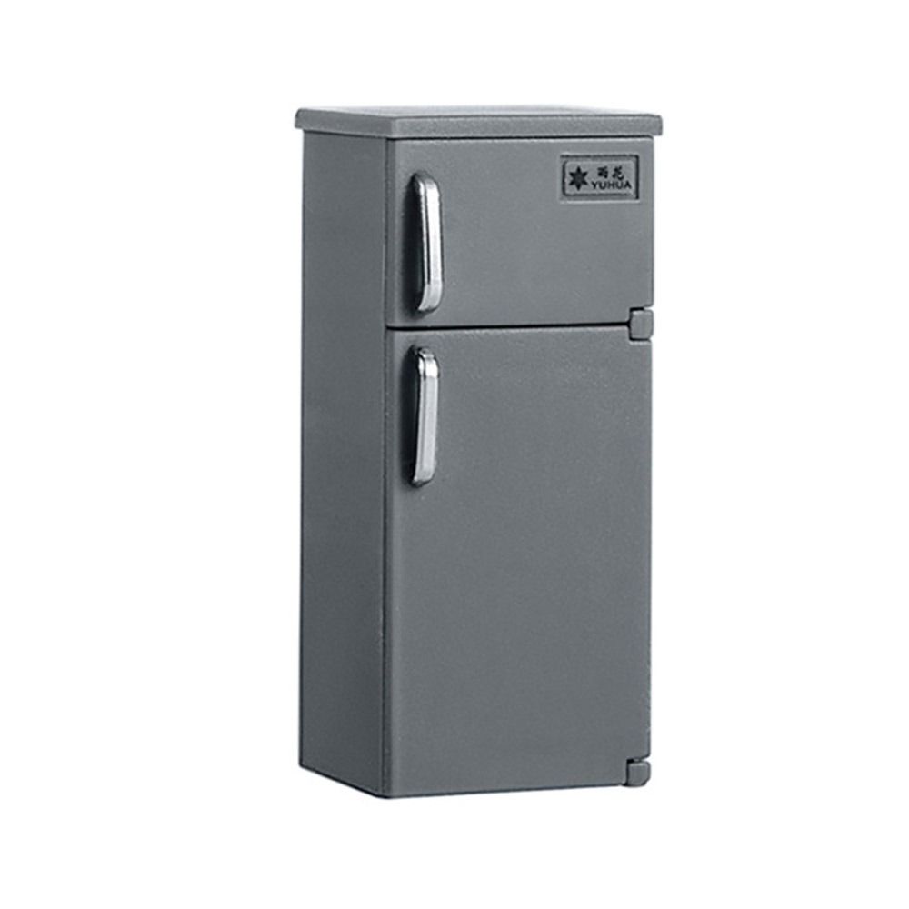 1:24 Модель холодильника Многоцветный кукольный домик Холодильник Отличный Мини Холодильник Игровая Сцена