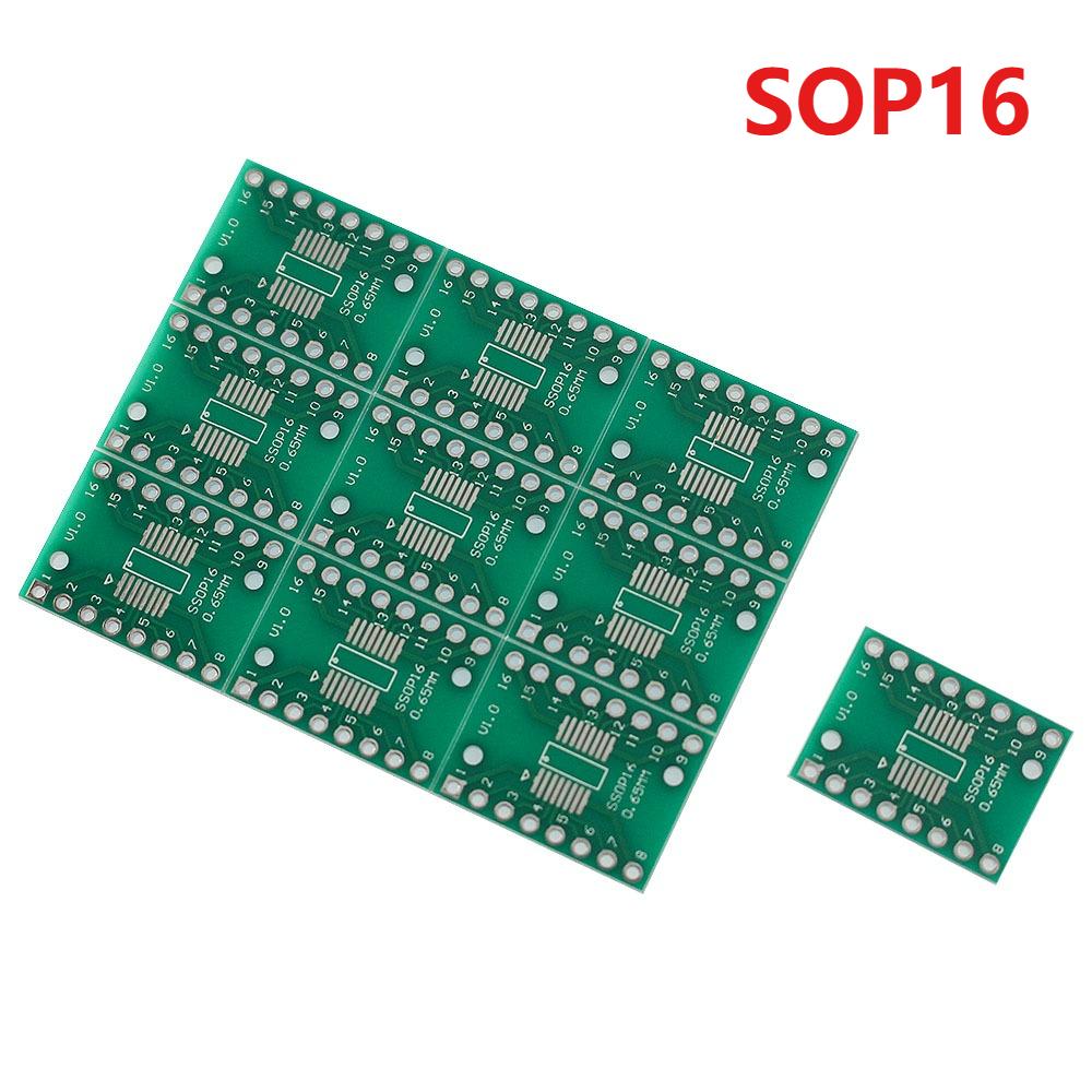 10/30 шт. Плата-адаптер для печатной платы SMD на DIP SOP TSSOP SOP8 SOP14 SOP16 SOP20 SOP24 SOP28 Плата для тестирования микросхем Адаптерный сокет Комплект плат