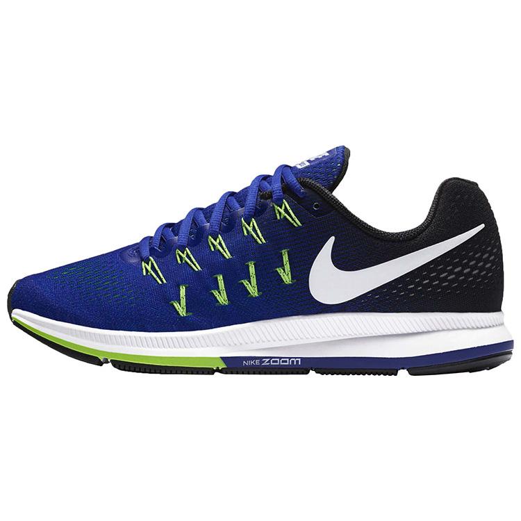Nike Air Zoom Pegasus 33 Конкорд Белый Черный Электрический Зеленый 831352-400