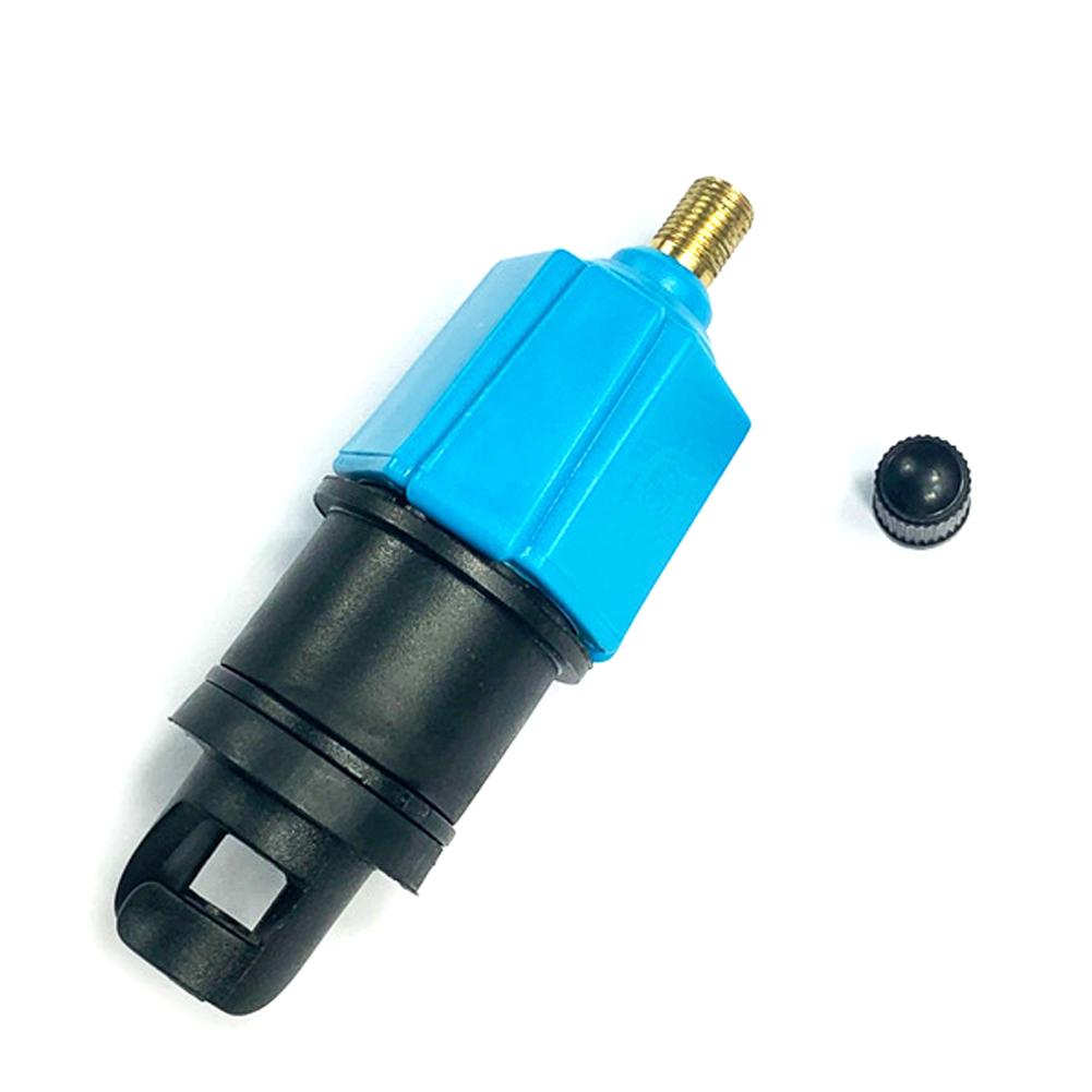Canoe Boat Pump Valve Adapter with Connectors for Kayak Dinghy Inflatable Boat Surfing Paddle Valve Adapter