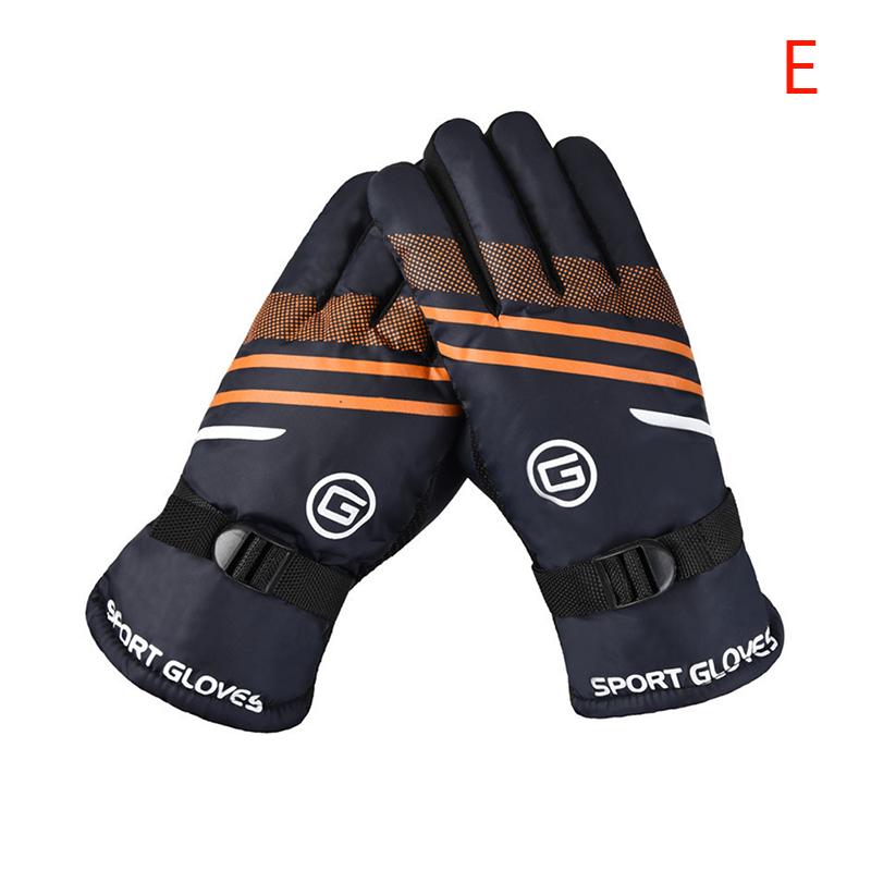 Мужские и женские лыжные перчатки, сверхлегкие водонепроницаемые зимние теплые перчатки, перчатки для сноуборда