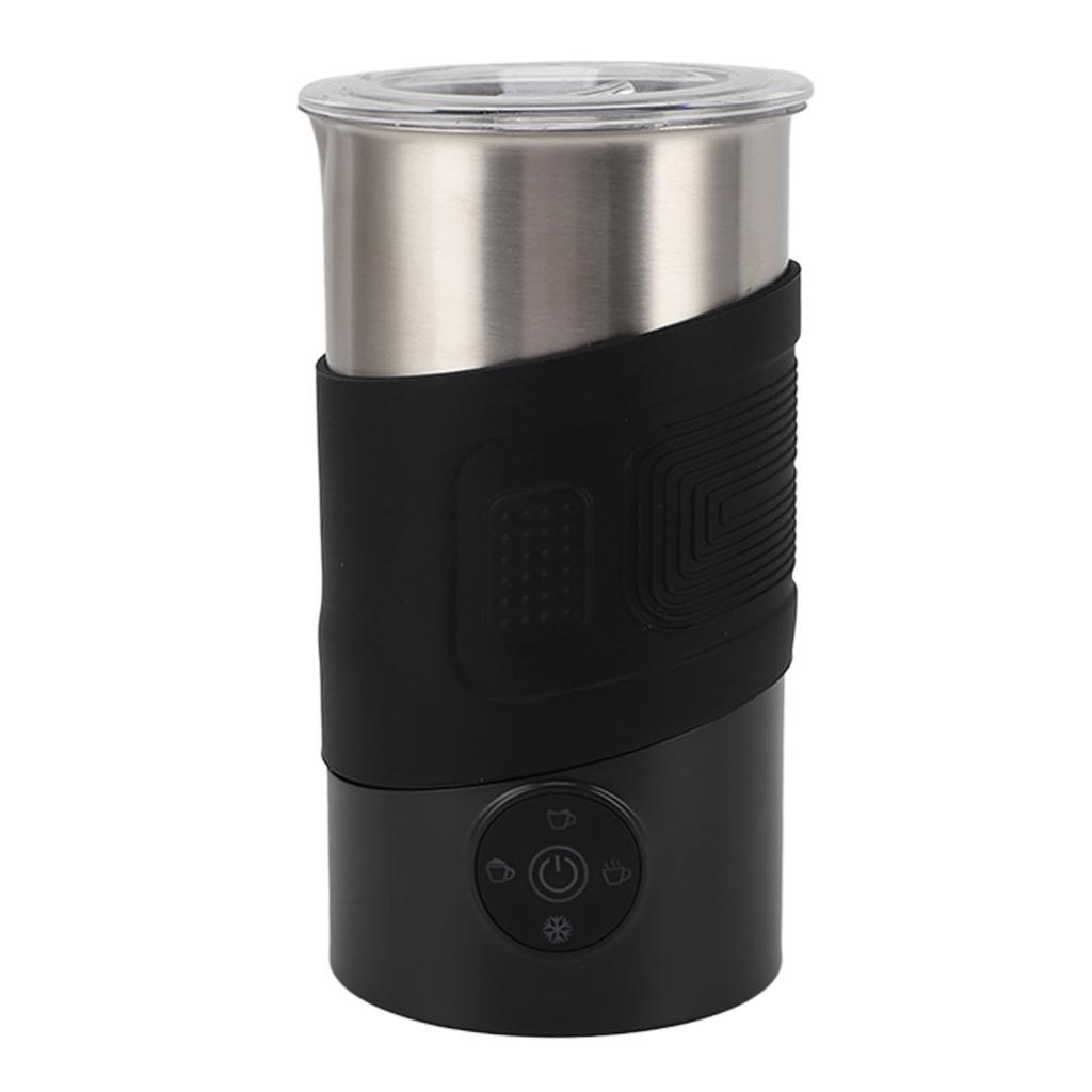 Automatic Milk Frother Electric Warm Cold Milk Foamer Multifunctional Foam Maker for Household