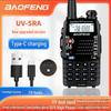 Baofeng UV-5RA Handheld Intercom: TYPE-C Charging, Long-Distance, Outdoor, Self-Driving Tour Support