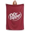 Пледы Dr Pepper Фланелевые Потрясающе Мягкие Пледы для Постельного Белья Декора Гостиной
