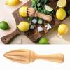 Log Color Press Cone Manual Juicer Kitchen Tools Beech Lemon Cone New Lemon Fruit Juice Squeezer