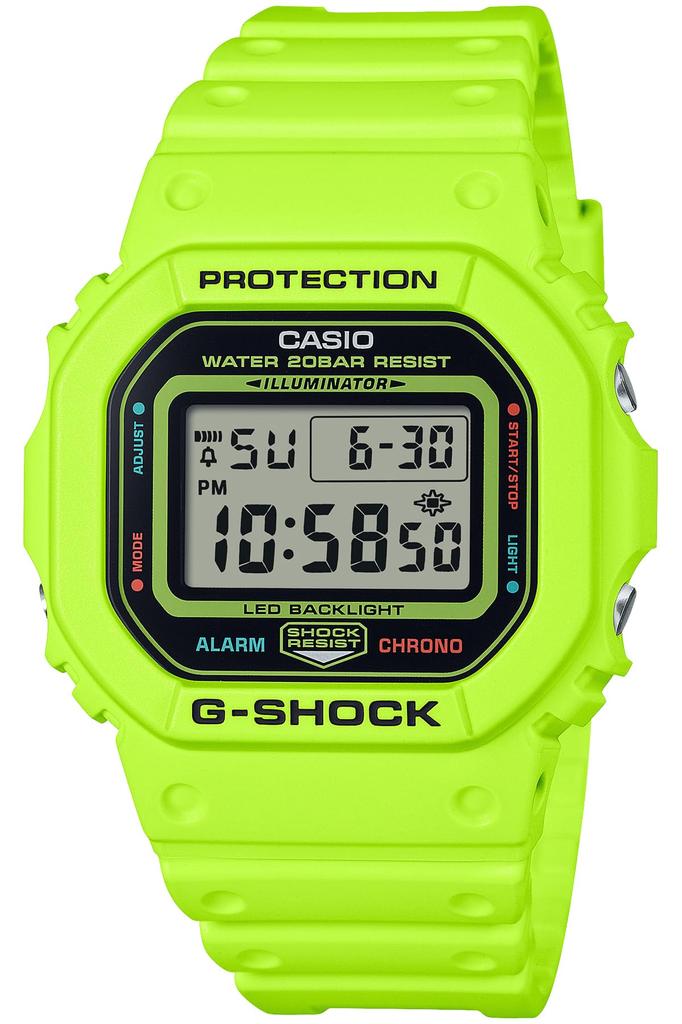Casio ENERGY PACK Yellow G-Shock DW-5600EP-9JF Men's Watch,
