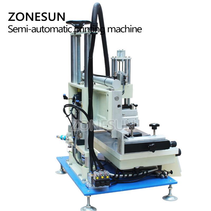 ZONESUN ZS-YS3050Y Полуавтоматическая трафаретная печатная машина Настольная Настольная Маленькая Пневматическая Трафаретная Печатная Машина Паяльная Паста Вертикальная
