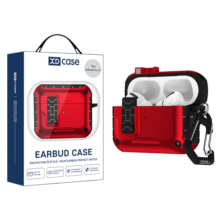 Для AirPods Pro 2 / 1 XDcase Автоматический Магнитный Кейс для Наушников с Держателем