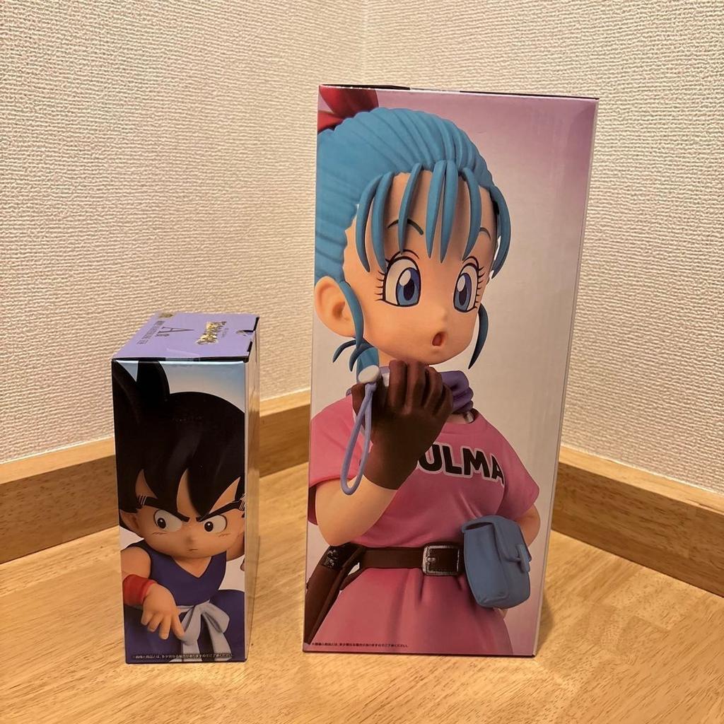 Ichiban Kuji Dragon Ball Goku Bulma MASTERLISE B Prize Figure Set 2 FS