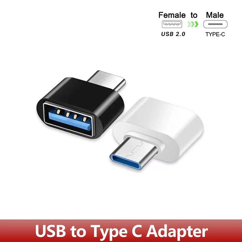 1/1 шт. OTG USB 1.1 на Type C Адаптер Type-C Папа на USB Мама Конвертер Для Macbook iPad Xiaomi USB C на USB OTG Разъем для Данных