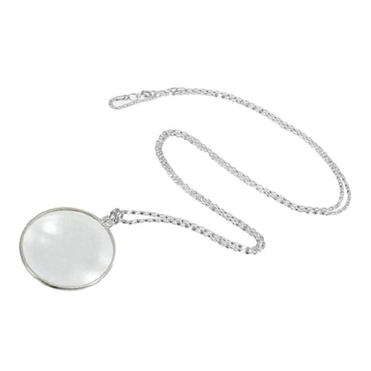 Magnifying Glass Necklace Glass Pendant Fashion Pendant Design Reading Accessory