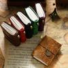Mini Notebook Handmade Hand Account Book Portable Sketchbook  School Office
