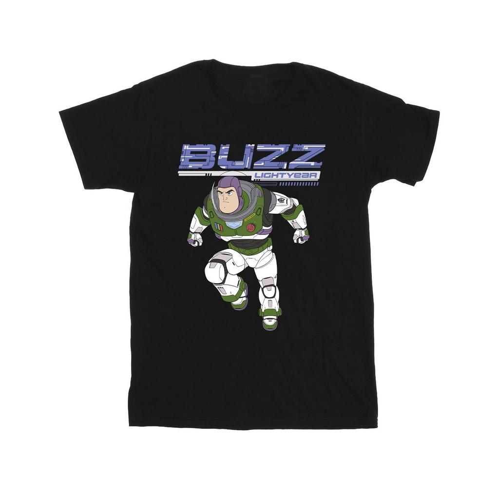 Disney Mens Lightyear Buzz Jump To Action T-Shirt