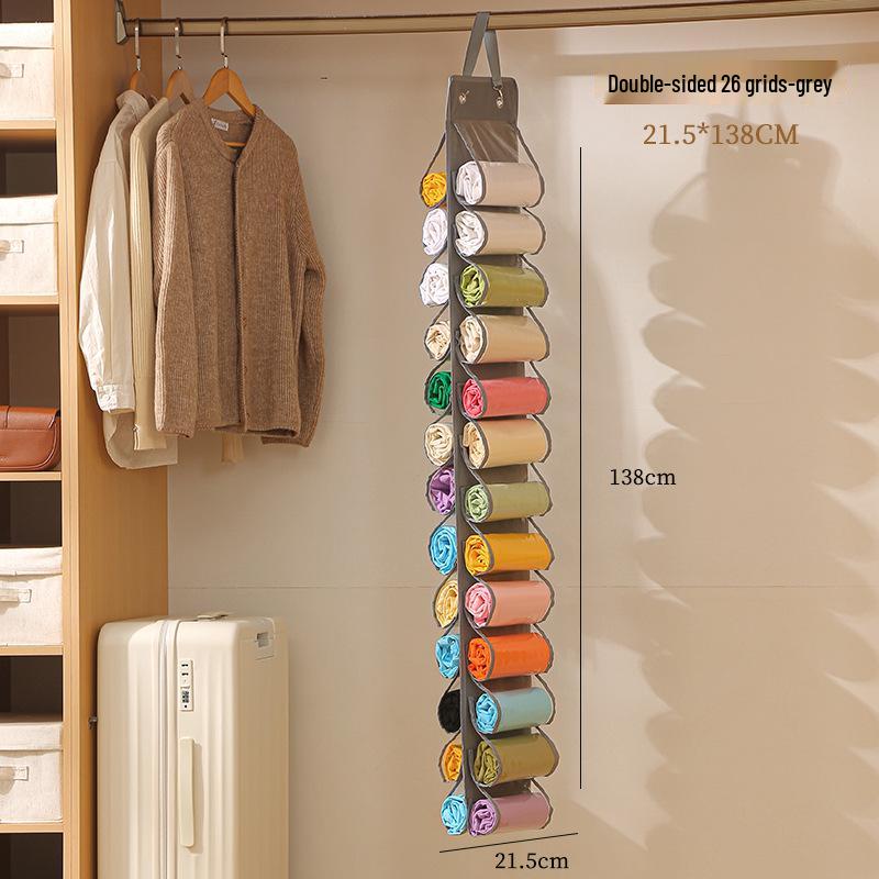 Waterproof Multi-Layer Hanging Storage Organizer for Dorms, Underwear, and Yoga Pants