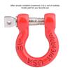 RC Crawler Metal Tow Hook Buckle Tow Chain 1/10 Trailer Hook for SCX10 Car Remote Control Part