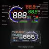 A8 OBD2 Для HUD Автомобильный Проекционный Дисплей Цифровой Спидометр Проектор Скорости На Лобовое Стекло С Предупреждением О Превышении Скорости, Температуре Воды, Оборотах Двигателя, HD Дисплей