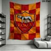 A.S Roma Wall Tapestry Aesthetic Wall Hanging Printed Fabric Blanket Decorative Tapestries for Bedroom Living Room Home Decor