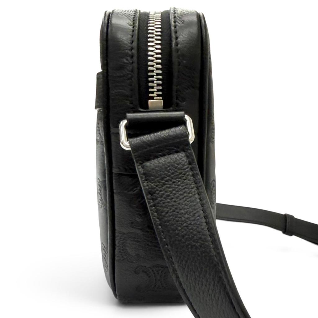 Excellent CELINE Shoulder Bag Horizontal Messenger Triomphe Medium Messenger Used