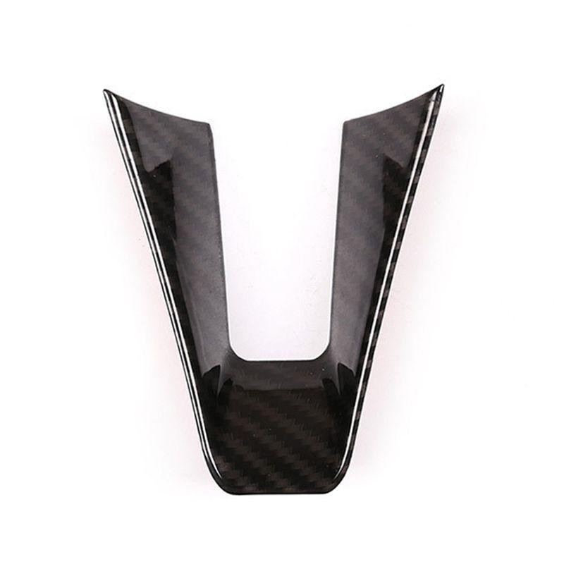 X95-Car Steering Wheel Cover Trim For Alfa Romeo Giulia Stelvio 2017 2018 Interior Accessories