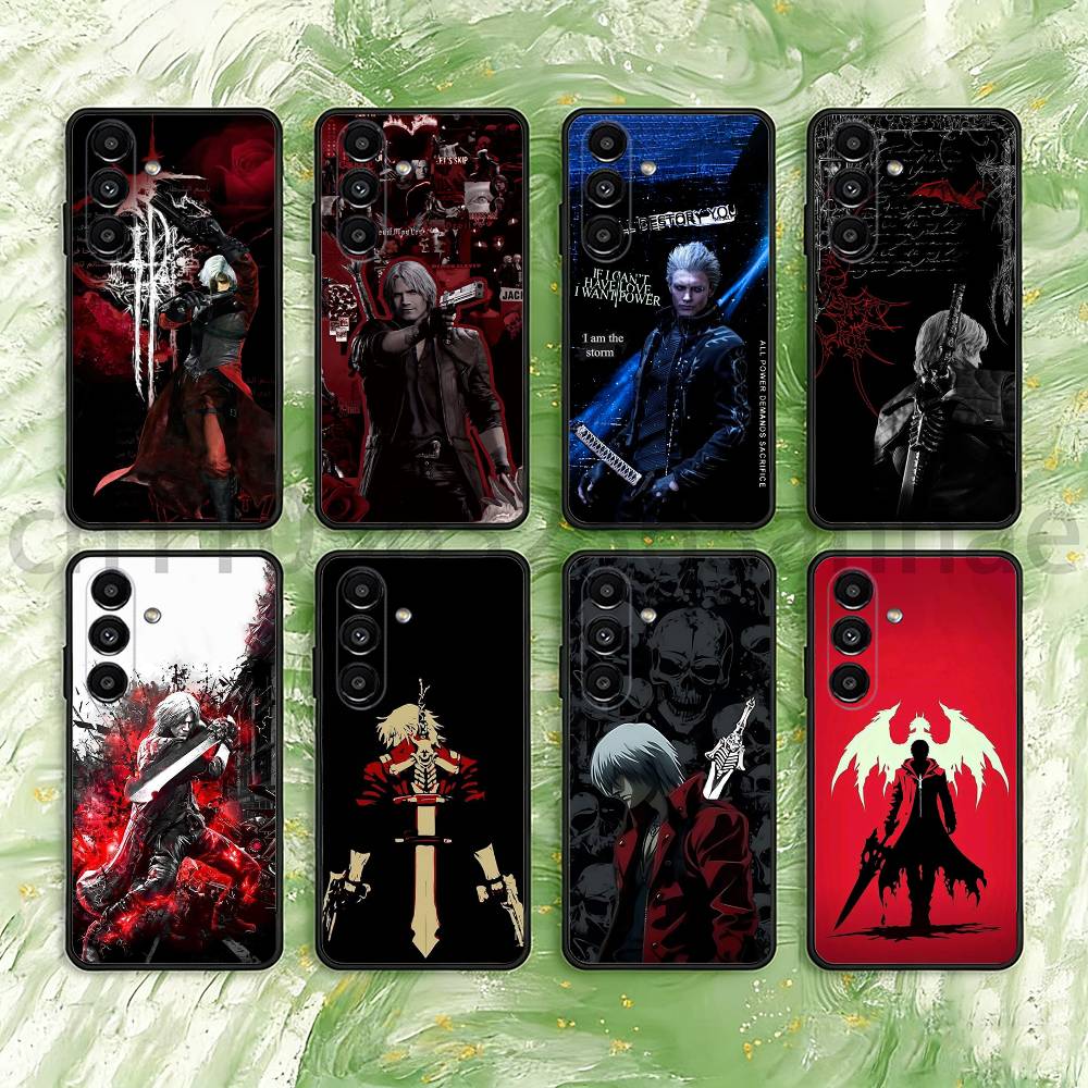 Чехол для телефона Dante D-Devil M-May Cry D-DMC2 Для Samsung Galaxy S21 22 23 24 S25 Ultra PlusS20 FE S10 Plus Чехол Funda