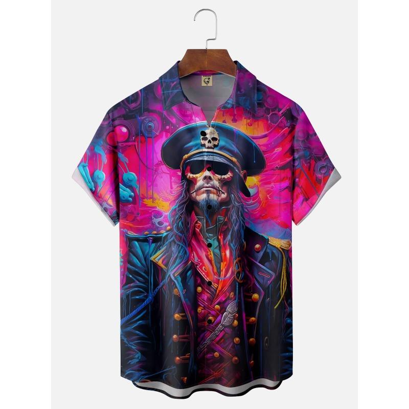 Мужская рубашка Hawaii с 3D-принтом и забавными мультяшными животными, топы с короткими рукавами, летняя повседневная мужская одежда, уличная модная рубашка для мальчиков