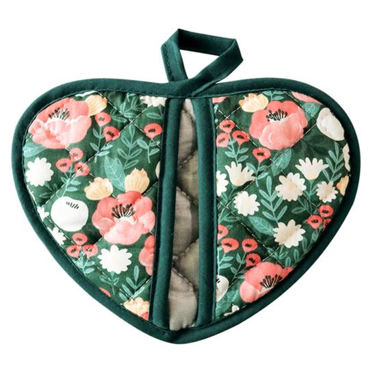 1 шт., изолированное кольцо для подвешивания перчаток, высокая термостойкость, зажим в форме сердца, изоляционная прокладка для пекарни