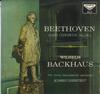 LP Record WILHELM BACKHAUS - Beethoven: Piano Concerto No. 1 In  SLB37 LONDON - Japan Classical Used