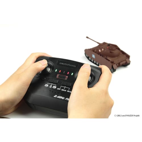 PLATZ Girls & Panzer 1/64 RC Battle Tank Series Panzer IV Ausf.H (Ausf.D Modified) Anglerfish Team Electric Radio Control GPRC-1