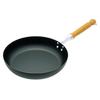 Puppy Brand Iron Frying Pan with Wooden Handle, 30cm